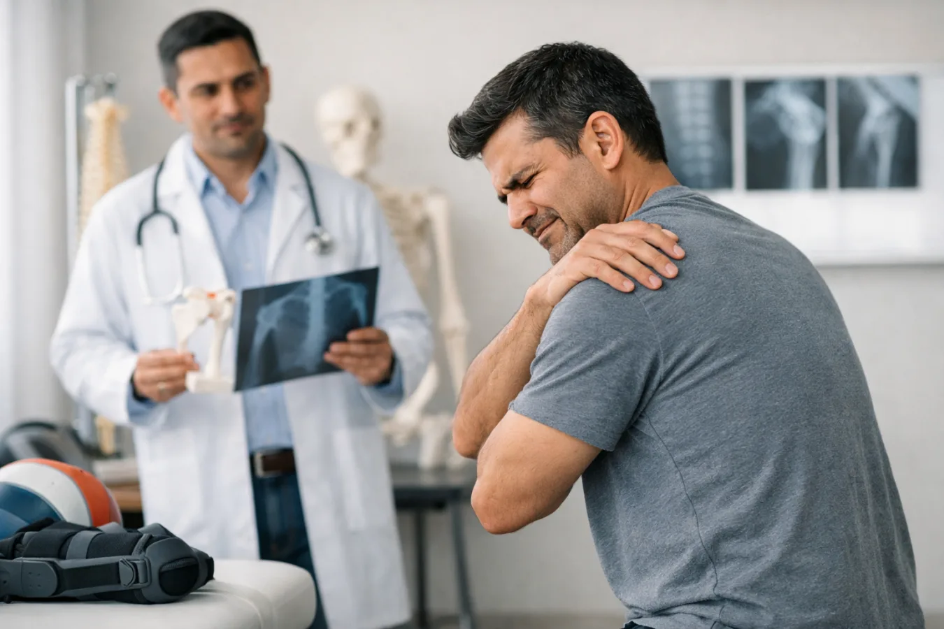 ¿Qué especialista trata el dolor de hombro?